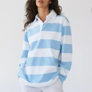 Aritzia Tna Striped rugby longsleeve shirt - brand new